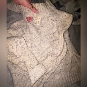 Two 2 Sweaters JessicaSimpson ChunkyKnit cropped & New w Tags Sweater oversized